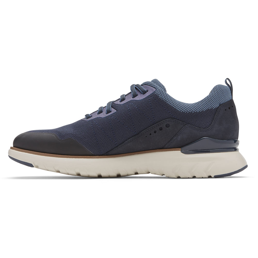 Rockport Joggesko Herre Blå - Total Motion Sport Mudguard - PCKU38591